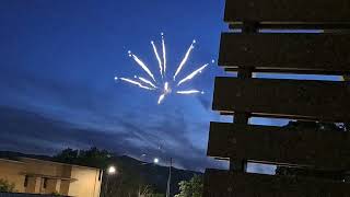 1030 pm Fireworks In Missoula MT [upl. by Maier]