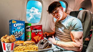 10000 Calorie Challenge On A Plane [upl. by Aled140]