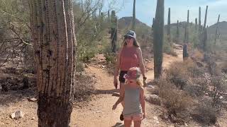 Hiking in Saguaro National Park [upl. by Jeniece]