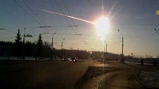 Videos capture exploding meteor in sky [upl. by Eneluqcaj]