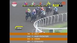 20240901  Race 1 Singapore Kranji Horse Racing Highlights  Pace88 Horse [upl. by Cohn]