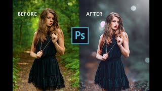 Professional Color Correction  Cinematic Color Grading Tutorial Photoshop  Photoshop CS6 Tutorial [upl. by Hsakiv]