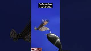 Fly tying a Parkany Deer Hair Caddis  Fly tying tutorial flytying caddis flies dryfly [upl. by Rubma]