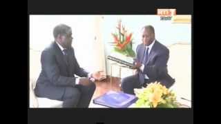 Le Président Ouattara a accordé une audience au gouverneur du district dAbidjan Beugré Mambé [upl. by Floeter]