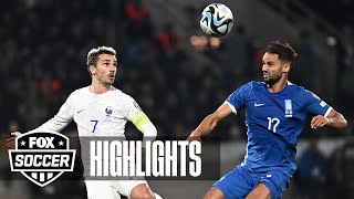 Greece vs France Highlights  European Qualifiers [upl. by Cavallaro725]