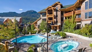 First Tracks Lodge Whistler BC Canada  Whistler Creekside Lodging [upl. by Gilmer]