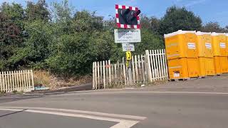 Loxley lane level crossing 030924 [upl. by Hafeetal]