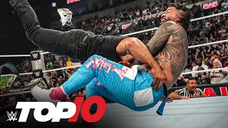 Top 10 Monday Night Raw moments WWE Top 10 Oct 7 2024 [upl. by Snyder]