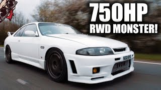 🐒 BIG POWER R33 RIPS THE STREETS SKYLINE GTST REVIEW [upl. by Annoyt942]