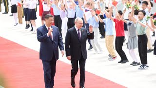 Reunion of old friends A day with Xi Jinping and Vladimir Putin in Beijing [upl. by Ansell]