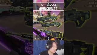 シーズン23 現環境最強武器について語るTIE Ru  Apex Legends [upl. by Airtened]