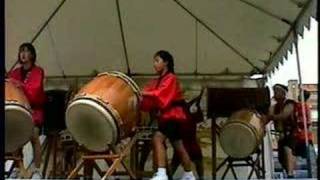 Dever Taiko Japanese Drum Group Part 1 [upl. by Kraus]