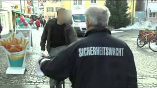 Sicher in der Stadt die Unterallgäuer Stadt Mindelheim bekommt eine Sicherheitswacht [upl. by Sheri506]