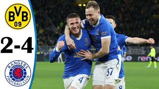 Borussia Dortmund vs Rangers 24 All Highlights 17022022 [upl. by Gardell]