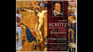 Heinrich Schütz SWV 316  Kleine Geistliche Konzerte  Tölzer Knabenchor [upl. by Seppala]