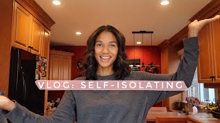 VLOG SELF ISOLATING AT HOME [upl. by Alekram]