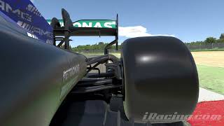 iRacing  Mercedes W12 Flexing Rear Suspension [upl. by Dowell]