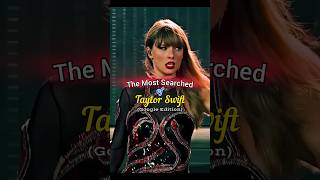 The Most Searched of Taylor SwiftGoogle Editiontaylorswift taylorsversion theerastour shorts [upl. by Mehcanem]