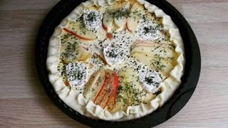 ● Recette ● Tarte aux pommes chèvre et carotte [upl. by Hausmann]