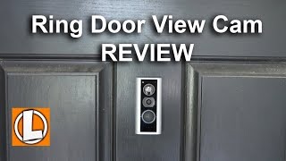 Ring PeepHole Cam Review  Unboxing Features Setup Installation Settings Footage [upl. by Noinatrad985]