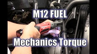 Milwaukee M12 FUEL Ratchet Review  Pneumatic Replacement [upl. by Ydnyc]