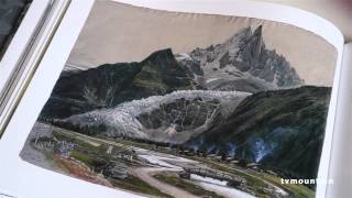 Mer de Glace art et sciences Pascale Tournaire Atelier Esope Chamonix livre de montagne  9330 [upl. by Aihseyt]