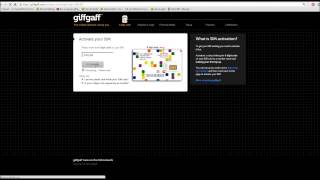 giffgaff demo  How to use SIM swap to transfer your number from one card to another [upl. by Hafinah]