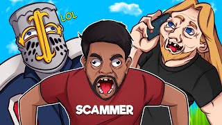 PRANK CALLING SALTY SCAMMERS ft SwaggerSouls amp Tranium [upl. by Egide]