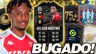 FIFA 22  🔥 DME GELSON MARTINS BUGADO  NOVAS MELHORIAS DE LIGA  DME HERO E ICON  LINKER [upl. by Bellis608]