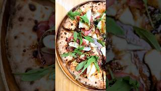 Pizza Scene DXB🍕 BresaolarocketParmesanFigsBalsamic reduction pizzamaking [upl. by Gazzo]