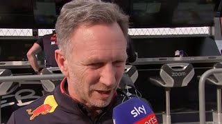 Christian Horner Verstappen penalties harsh  Post Race Interview Mexico City GP 2024 [upl. by Akimal448]