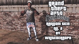 Random Skin no2 by WhitebeardPH Gta San Andreas [upl. by Akamaozu442]