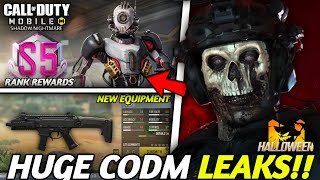 NEW Season 9 Shadow Hunt Rank Rewards  Legacy Skin  Halloween amp New Equipment Codm Leaks [upl. by Laet830]