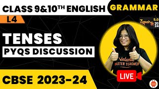 Tenses in English Grammer  PYQs Discussion  CBSE English Class 9 and 10 Preparation [upl. by Curt]