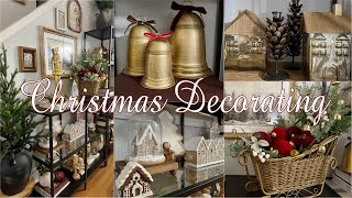 New  Christmas Decorate With Me Shelf Styling Part 3 [upl. by Selina]