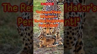 Leopard Saves Baby Deer from Hyena  Wildlife Rescue amp Rare Moments [upl. by Ettenahc]