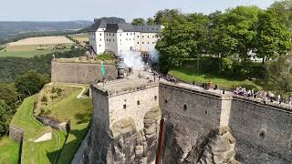 Elbsandsteingebirge Festung Königstein und Bastei [upl. by Merwyn874]