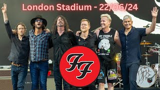 Foo Fighters  London Stadium  22 June 2024 [upl. by Audi]