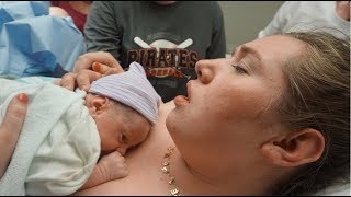 LABOR amp DELIVERY VLOG  HARRIET IS HERE [upl. by Tavy]