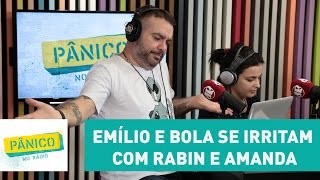 Emílio e Bola se irritam com Rabin e Amanda quota maconha não tem validade né vagabundoquot [upl. by Shultz448]