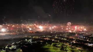 Illegal New Years Fireworks Waipahu Hawaii 2024 httpshawaiiphotographyvideoproductions [upl. by Androw]