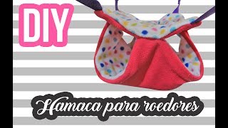 DIY l Hamaca doble para Roedores [upl. by Lynette]