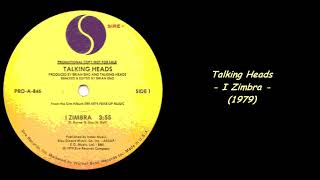 Talking Heads  I Zimbra 1979 [upl. by Thibault]