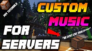 Minecraft CUSTOM MUSIC COMMAND FOR SERVERS  PS4 Bedrock Command Tutorial [upl. by Veradis]