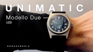 Unimatic Modello Due U2B – The Best Minimalist Watch  Review [upl. by Relly]