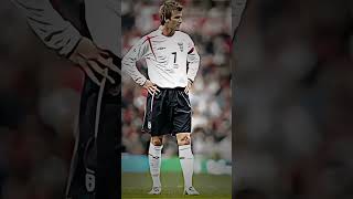 goal David Beckham England vs Greece davidbeckham england oldtrafford worldcup shorts greece [upl. by Amme793]