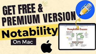 How to Get Notability on Mac For Free  Notability First Look [upl. by Portie]