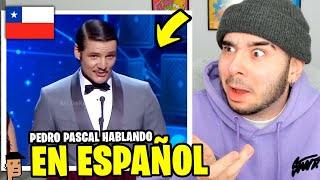 Pedro Pascal Hablando Español Chileno  Reacción [upl. by Talbot914]