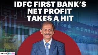 IDFC First Share Price Plunges As Q2 Profit Takes A Hit Heres What The CEO Had To Say [upl. by Patience]