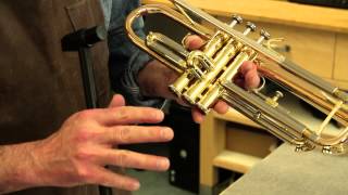 LOOSENING FROZEN VALVE CAPS ON A BRASS INSTRUMENT [upl. by Xyno]